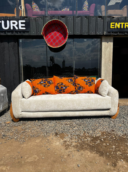 Buy 3 seater sofa for living room online.Best price in Kenya.Buy 3 seater sofa set best prices in Kenya.Three seater modern couch with spring cushions.Three seater fabric sofa