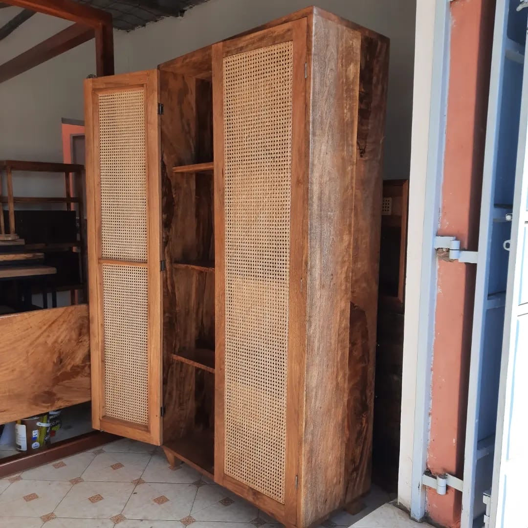 Mangowood Wardrobe/Bookshelf