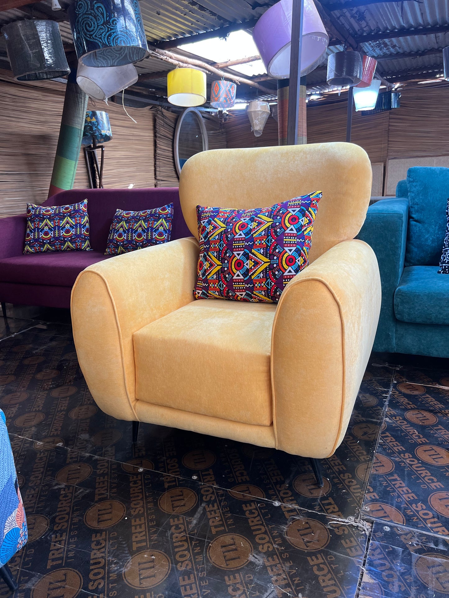 Modern comfortable wing chairs in kenya for ksh 30,000