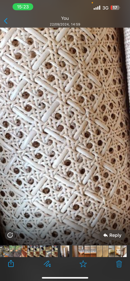 Rattan webbing