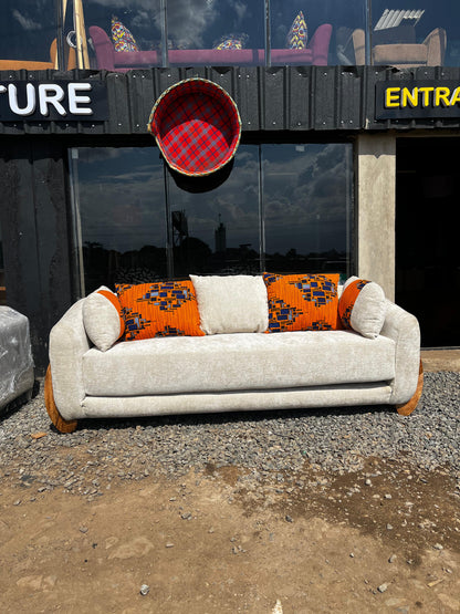 Buy 3 seater sofa for living room online.Best price in Kenya.Buy 3 seater sofa set best prices in Kenya.Three seater modern couch with spring cushions.Three seater fabric sofa