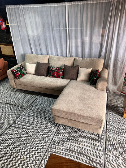 Light grey l-shape for ksh 90,000.