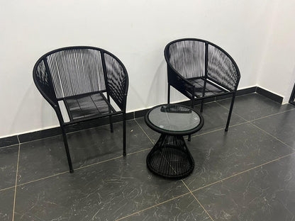 Wooven Chair Set