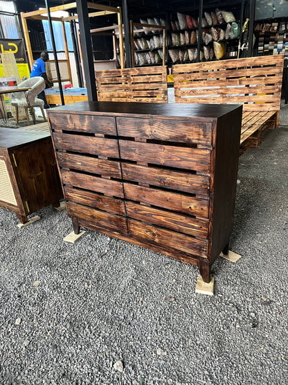 White pine shoe rack