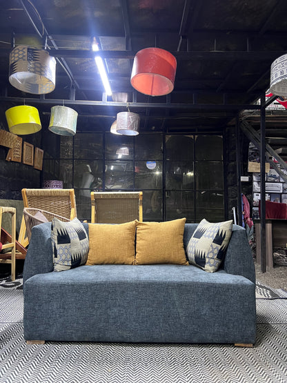 Curved grey 2 seater for ksh 55,000
