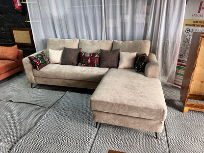 Light grey l-shape for ksh 90,000.