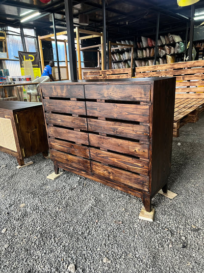 White pine shoe rack