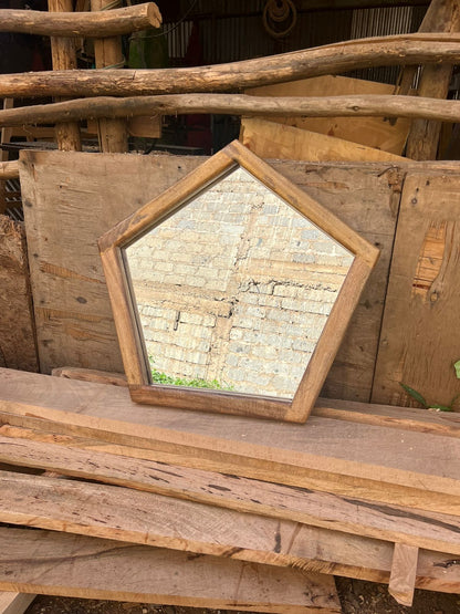 Pentagon Frame Mirror