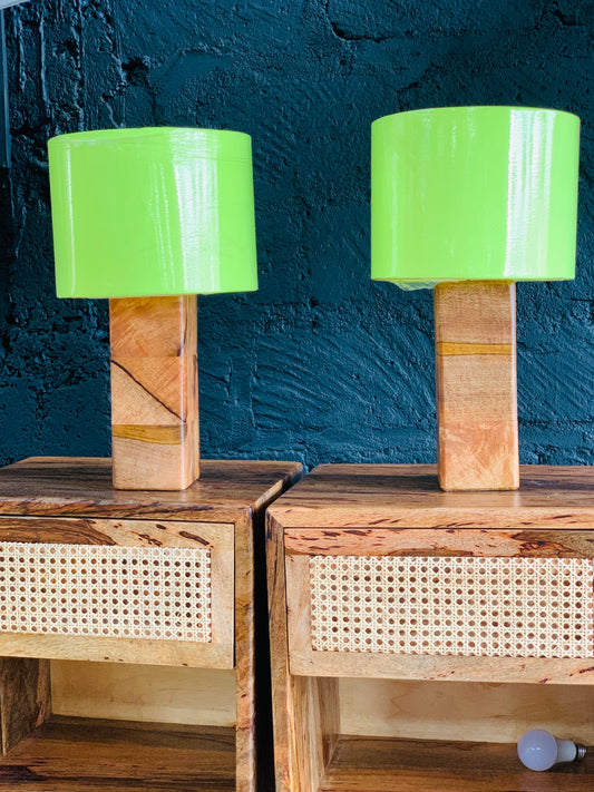 Cubical Shaped lamp stands