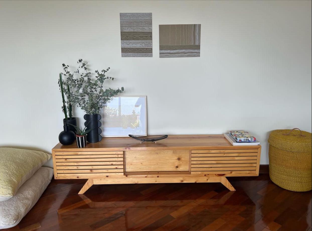 White Pine TV Stand