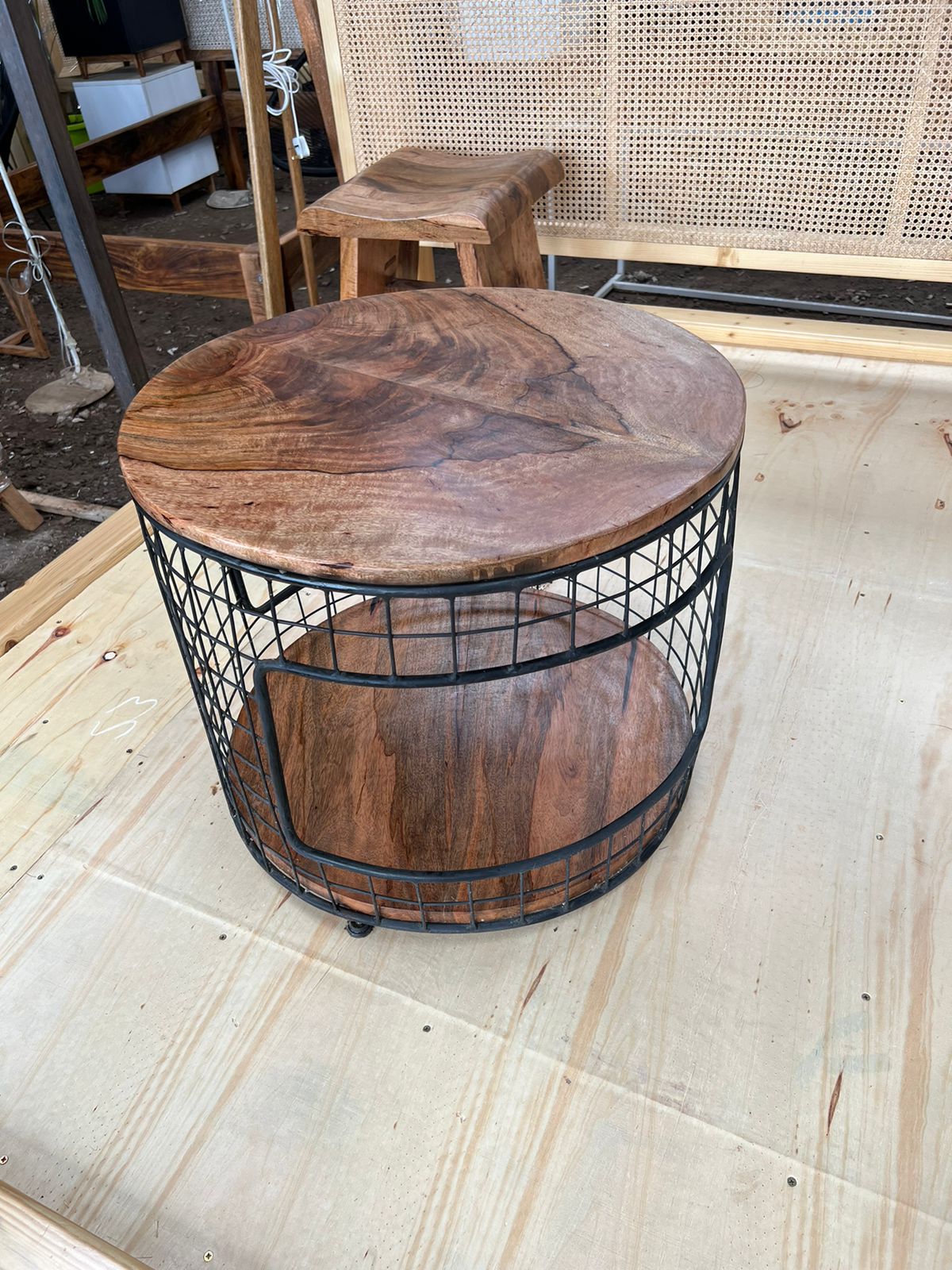 Mesh Wire Coffee Table