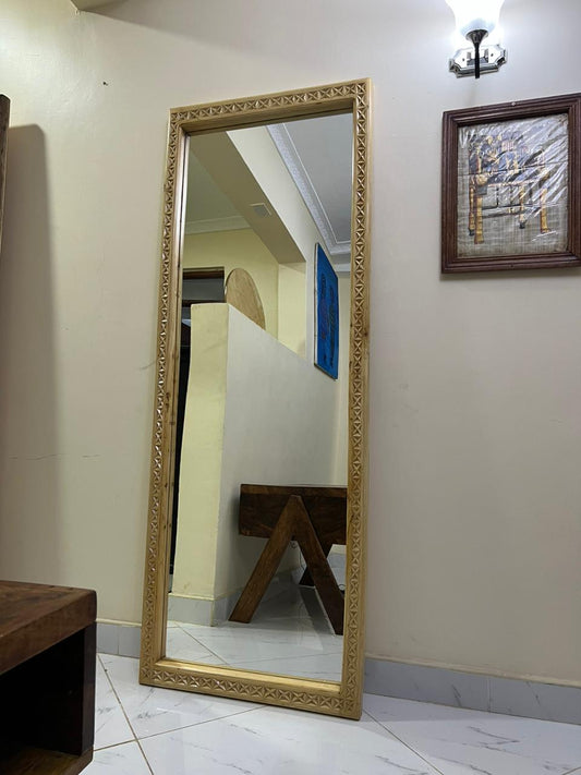 framed mirror