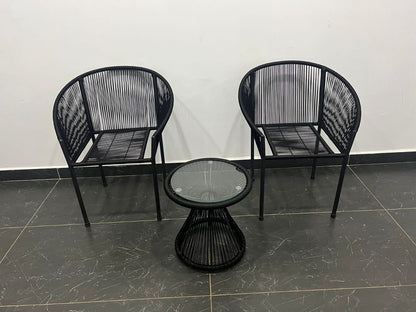 Wooven Chair Set