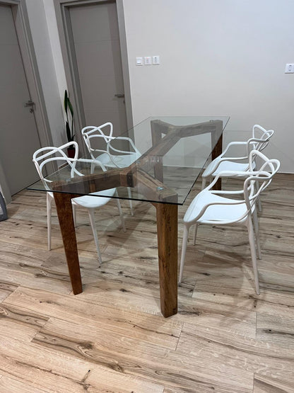 Glass Dining Table