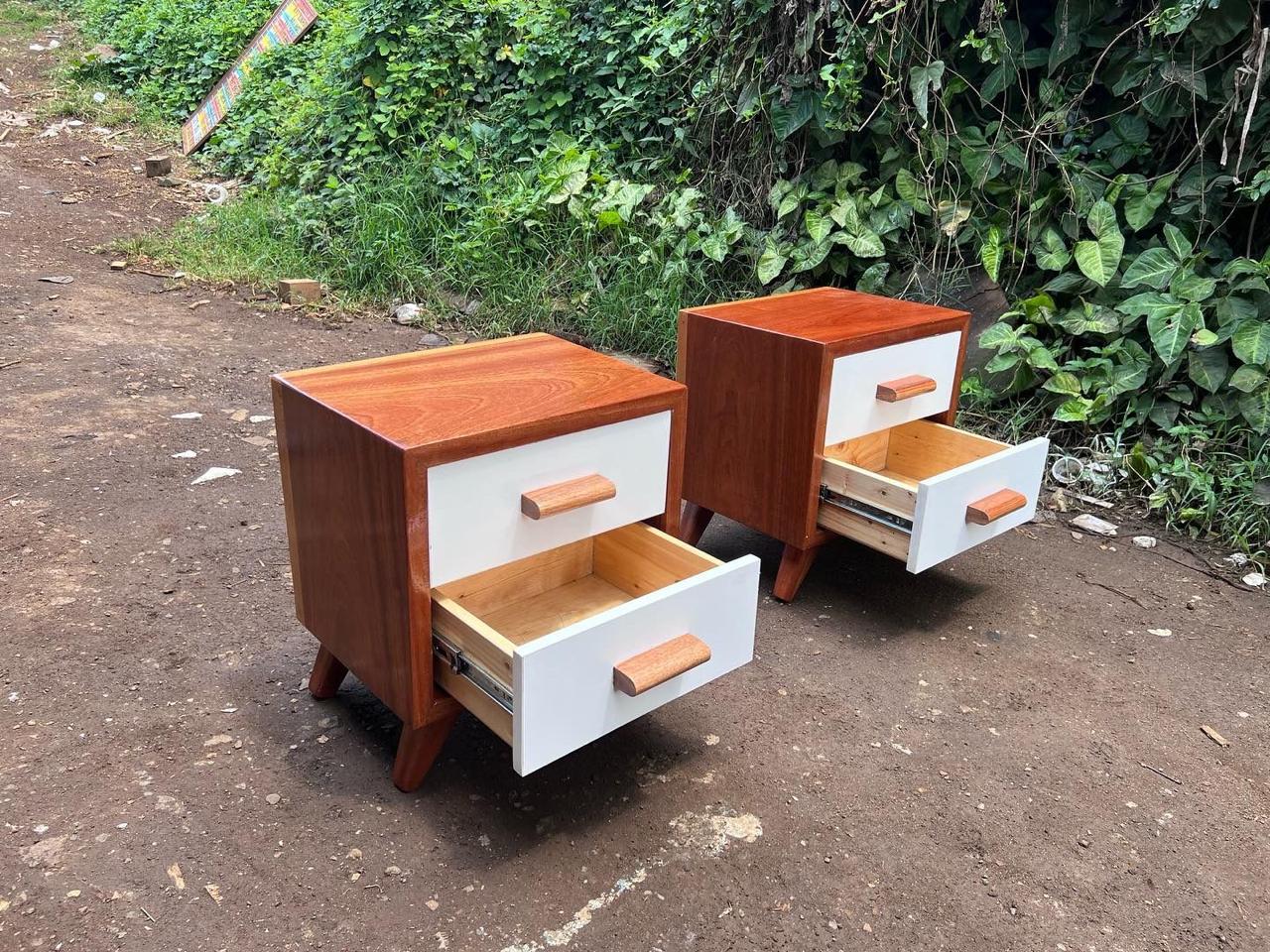 Mahogany bedside drawers with mdf board each ksh 44,000