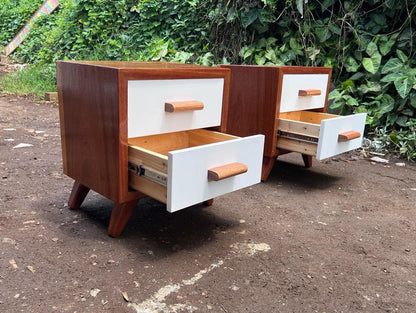 Mahogany bedside drawers with mdf board each ksh 44,000