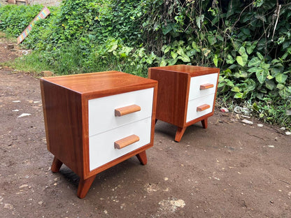 Mahogany bedside drawers with mdf board each ksh 44,000