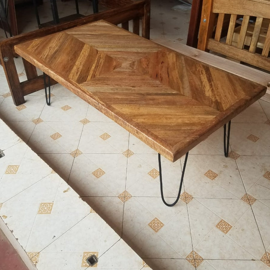 Mango wood pattern  Coffee Table