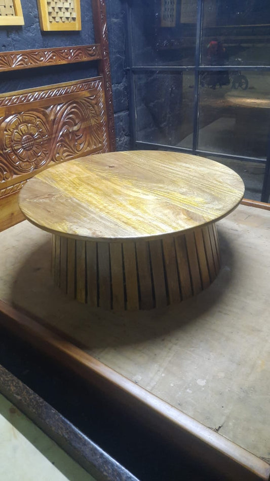 Round Mango Coffee Table